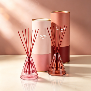 Wholesale Luxury Aroma Reed Diffuser with Decorative Art Glass Bottle