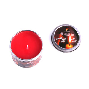 Low Temperature Non Hurt Couple Training Sensual Hot Wax Adult Body Massage Oil Candles