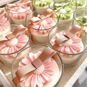 Custom Aromatherapy Candles Flower Soy Scented Candle