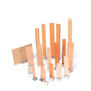 DGV Wooden Candle Wicks Natural Wooden Wicks for Scented Candle Making
