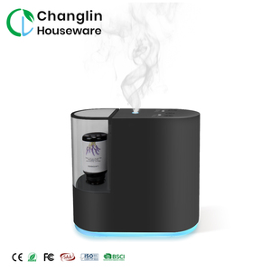Custom logo Pure Essential Oil Nebulizer Waterless Aroma Diffuser Smart USB Rechargeable air Scent Diffuser Machine for Home