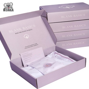 Low Price High Quality Customized Logo Die Cut Flat Pack Kraft Paper T-Shirt Box