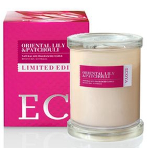 Ecoya Oriental Lily & Patchouli Limited Edition Botanical Jar Candle