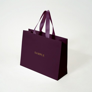 Custom Clothing Branded Store Printed Paper Bags With Your Own logo Cardboard Shopping Paper Bag Gift Bags for Small Business