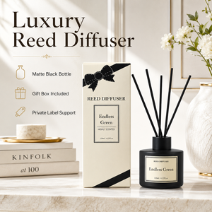 Hotel Collection Matte Black Reed Diffuser